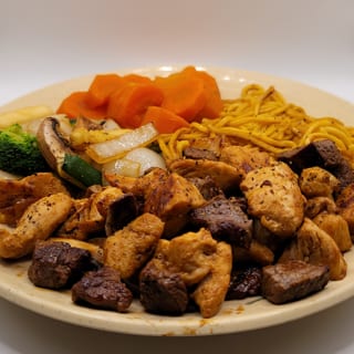 Steak and Chicken